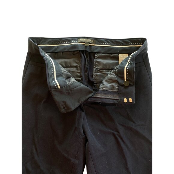 Banana Republic Sloan Pants Navy Women's 6 Work Casual - Picture 6 of 9